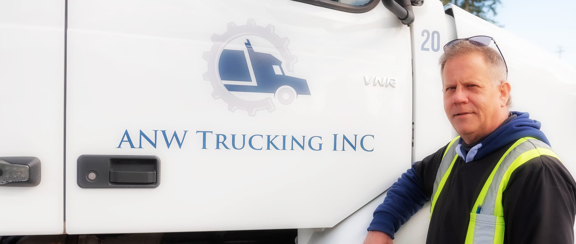 ANW Trucking fleet — family owned freight company in Nanaimo, BC