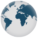 Animated globe representing ANW Trucking's commitment to reducing carbon emissions